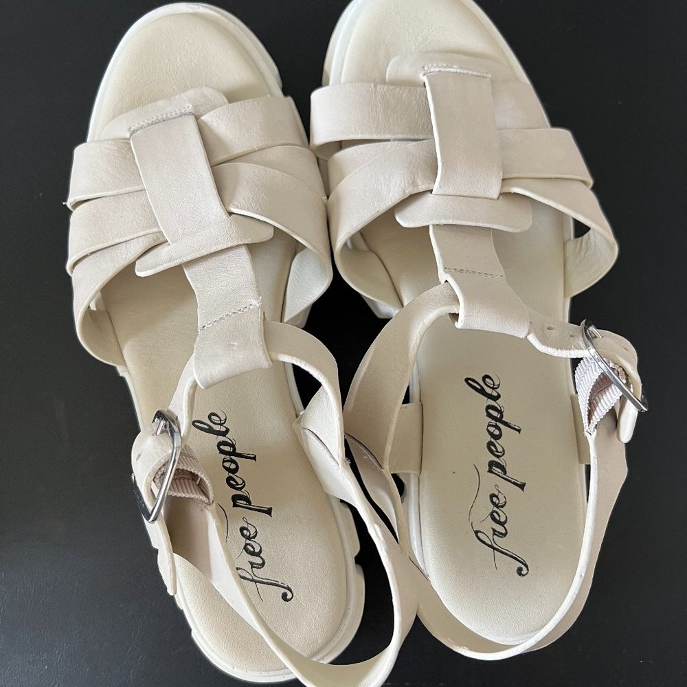 Free People chunky sandals